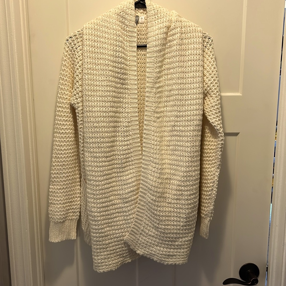 Rip Curl Ivory Knit Cardigan